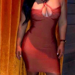 Wow couture bodycon dress